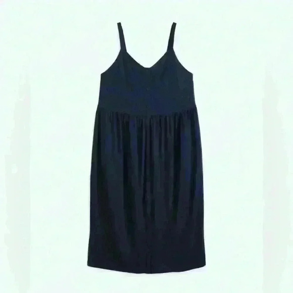 Market & Spruce Mira Spaghetti Strap Maxi Dress in Navy - Size 1X (NWT) - Picture 2 of 4